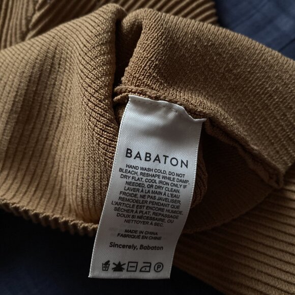 Babaton Sculpt Knit Squareneck Cropped Tank - Constant Camel - Picture 4 of 5